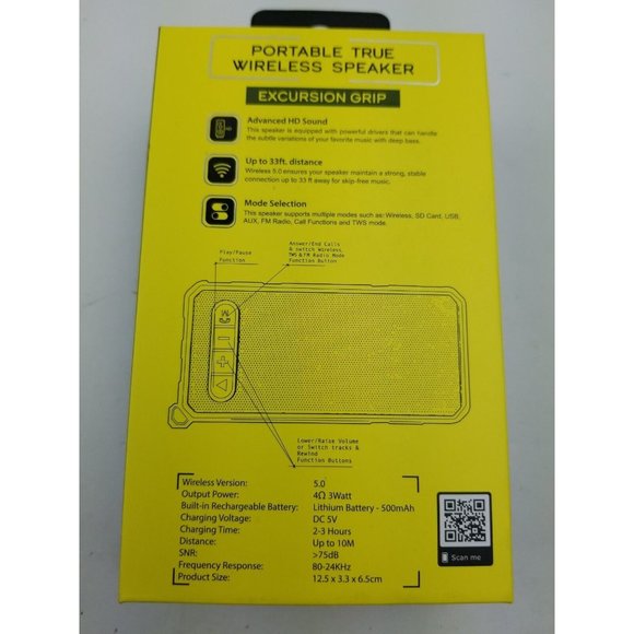 Excursion Grip Portable Wireless Speaker - Picture 3 of 6